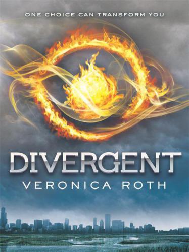 جلد کتاب Divergent
