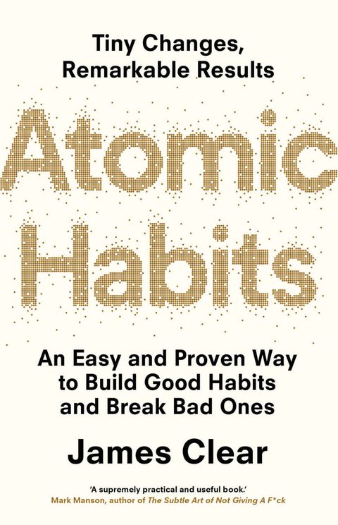 جلد کتاب Atomic Habits