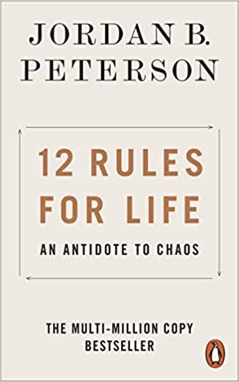 جلد کتاب 12 Rules for Life: An Antidote to Chaos