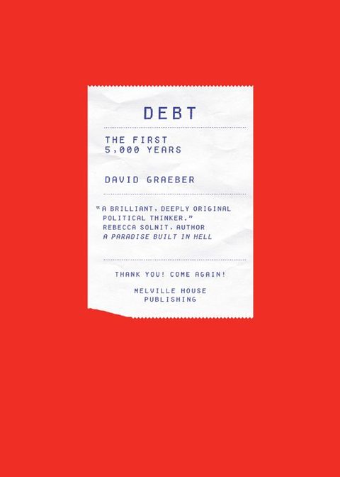 جلد کتاب Debt: The First 5,000 Years