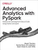 جلد کتاب Advanced Analytics with Pyspark