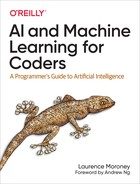 جلد کتاب AI and Machine Learning for Coders