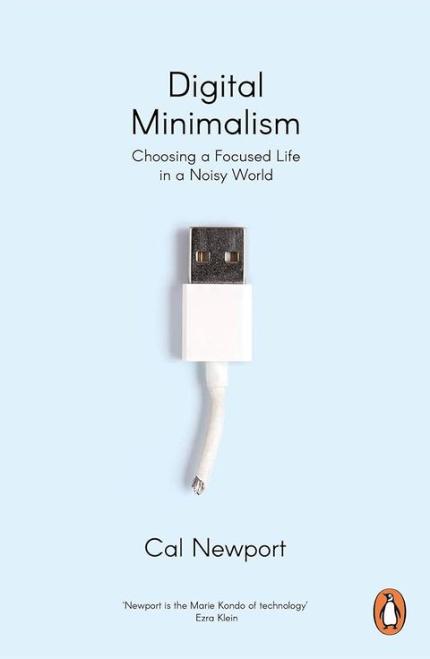 جلد کتاب Digital Minimalism