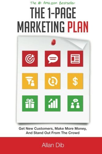 جلد کتاب he 1-Page Marketing Plan