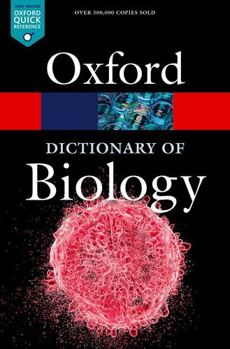 جلد کتاب A Dictionary of Biology