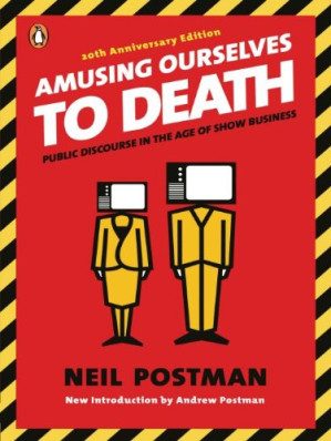 جلد کتاب Amusing Ourselves to Death