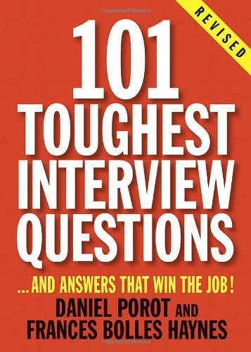 جلد کتاب 101 toughest interview questions : --and answers that win the job!