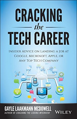 جلد کتاب Cracking the Tech Career